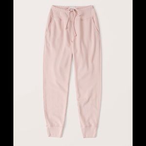 Abercrombie SoftAF pink sweatpants.